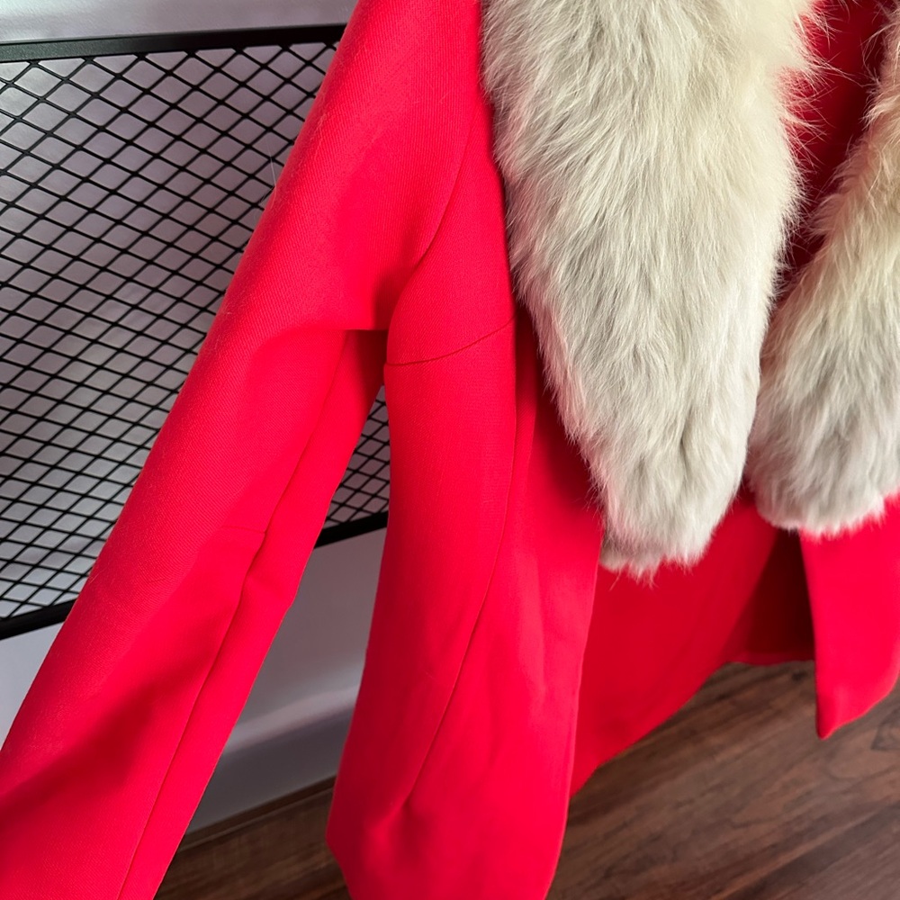 One of a kind fur blazer. This garment has no label because it was custom made. - Picture 6 of 6